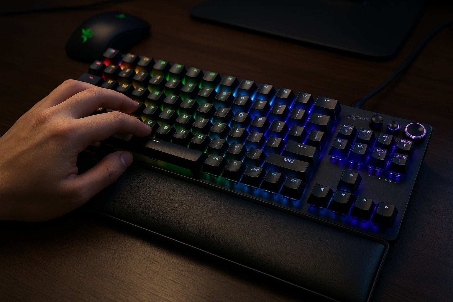 Razer Huntsman V3 Pro TKL 使用画像